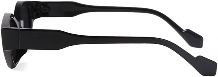 

Солнцезащитные очки в стиле ретро с заклепками, прямоугольной оправы, черепаховая расцветка, для женщин и мужчин, винтажные, узкая оправа, «кошачий глаз» VFDHN, C2