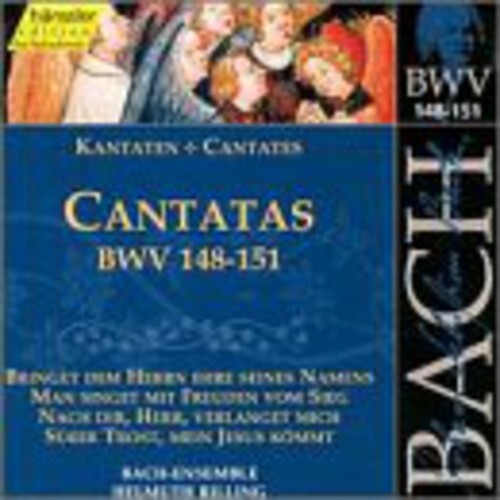 

CD диск Bach / Gachinger Kantorei / Rilling: Sacred Cantatas BWV 148-151