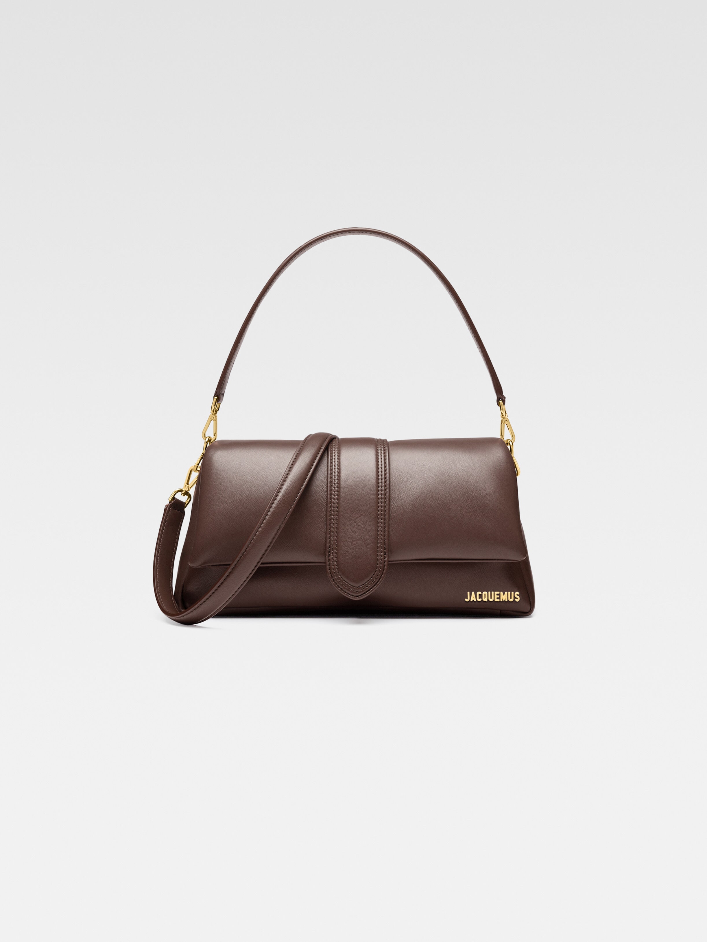 

Сумка с клапаном-фонариком JACQUEMUS The Bambimou, цвет Medium Brown, Коричневый, Сумка с клапаном-фонариком JACQUEMUS The Bambimou, цвет Medium Brown