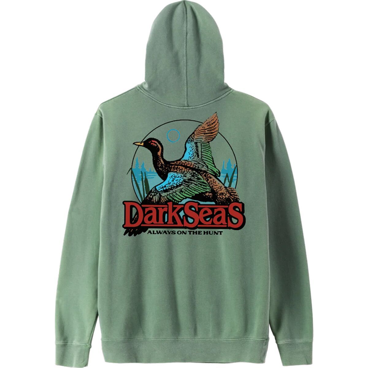 

Толстовка Duck Pond Fleece Dark Seas, зеленый