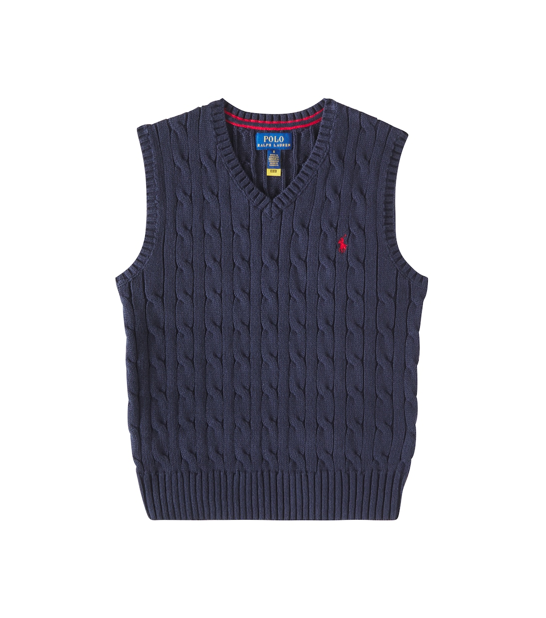 

Хлопковый жилет Polo Ralph Lauren Kids, Rl Navy/C3807