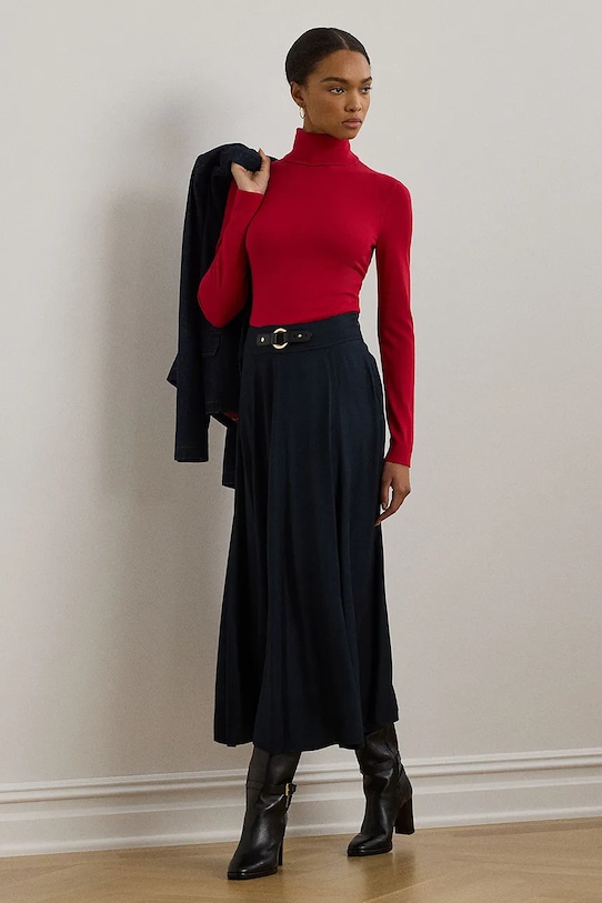 

Юбка Lauren Ralph Lauren, темно-синий