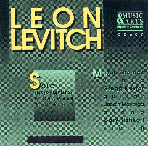 

CD диск Levitch, Leon: Chamber Works