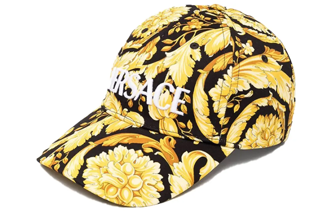 

Barocco Printed Baseball Cap VERSACE, Gold