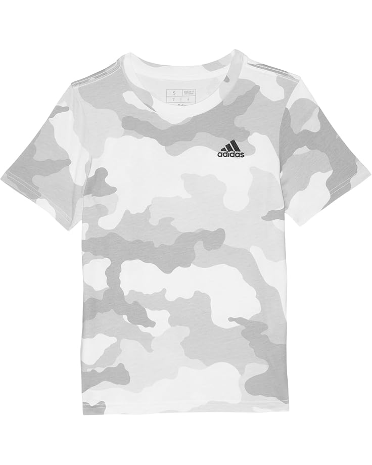 

Футболка adidas Kids Aop France Camo Tee, белый