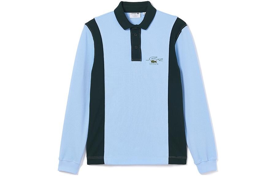 

Мужская рубашка-поло LACOSTE, цвет Blue/Black