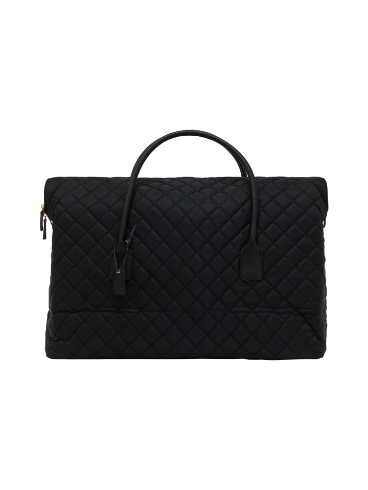 

Женская сумка-тоут черного цвета faina