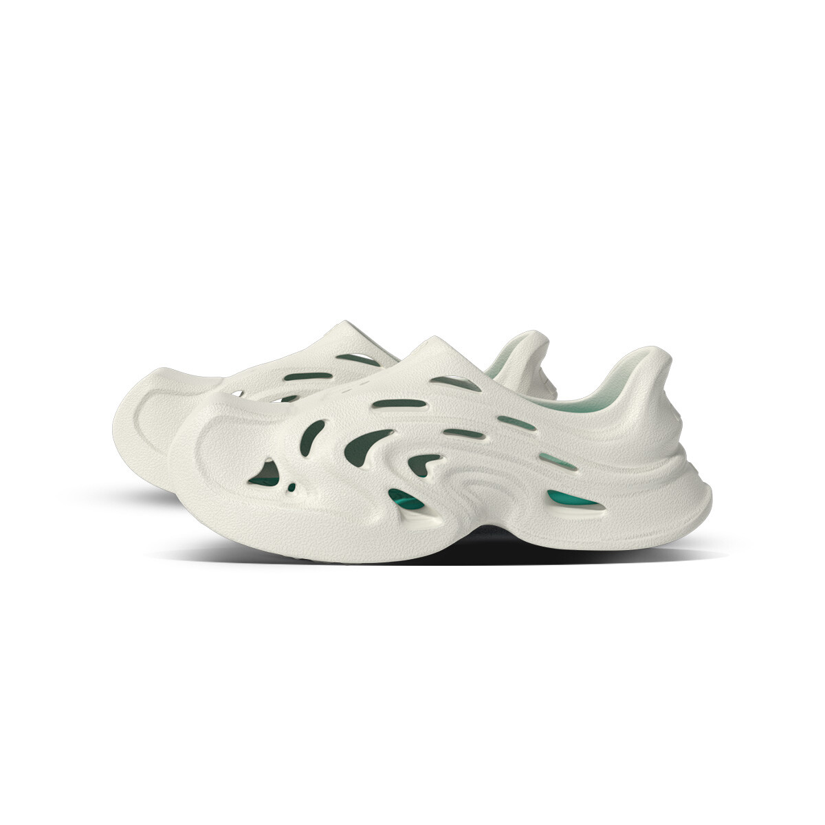 Сабо мужские Maison Misfit 15, цвет White face and green background — фото 3