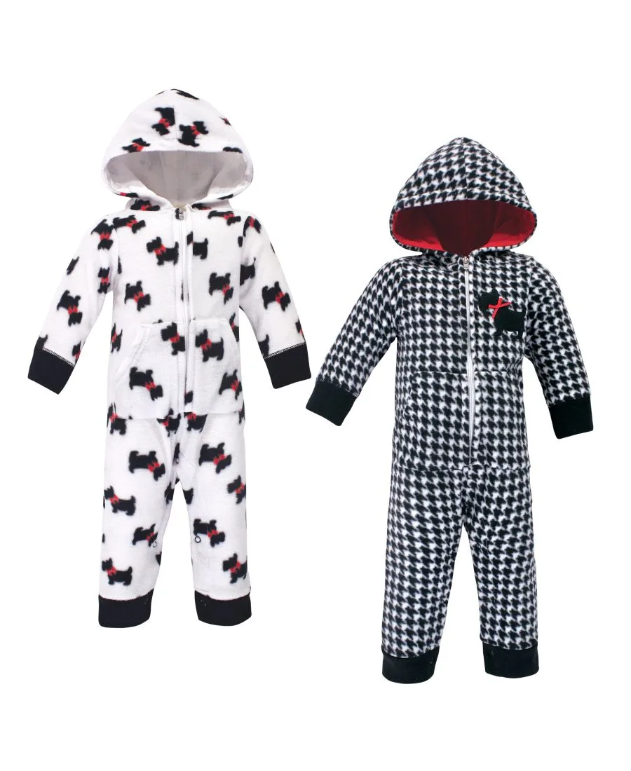 Флисовые комбинезоны, рабочие комбинезоны и ромперы Hudson Baby, Scottie Dog