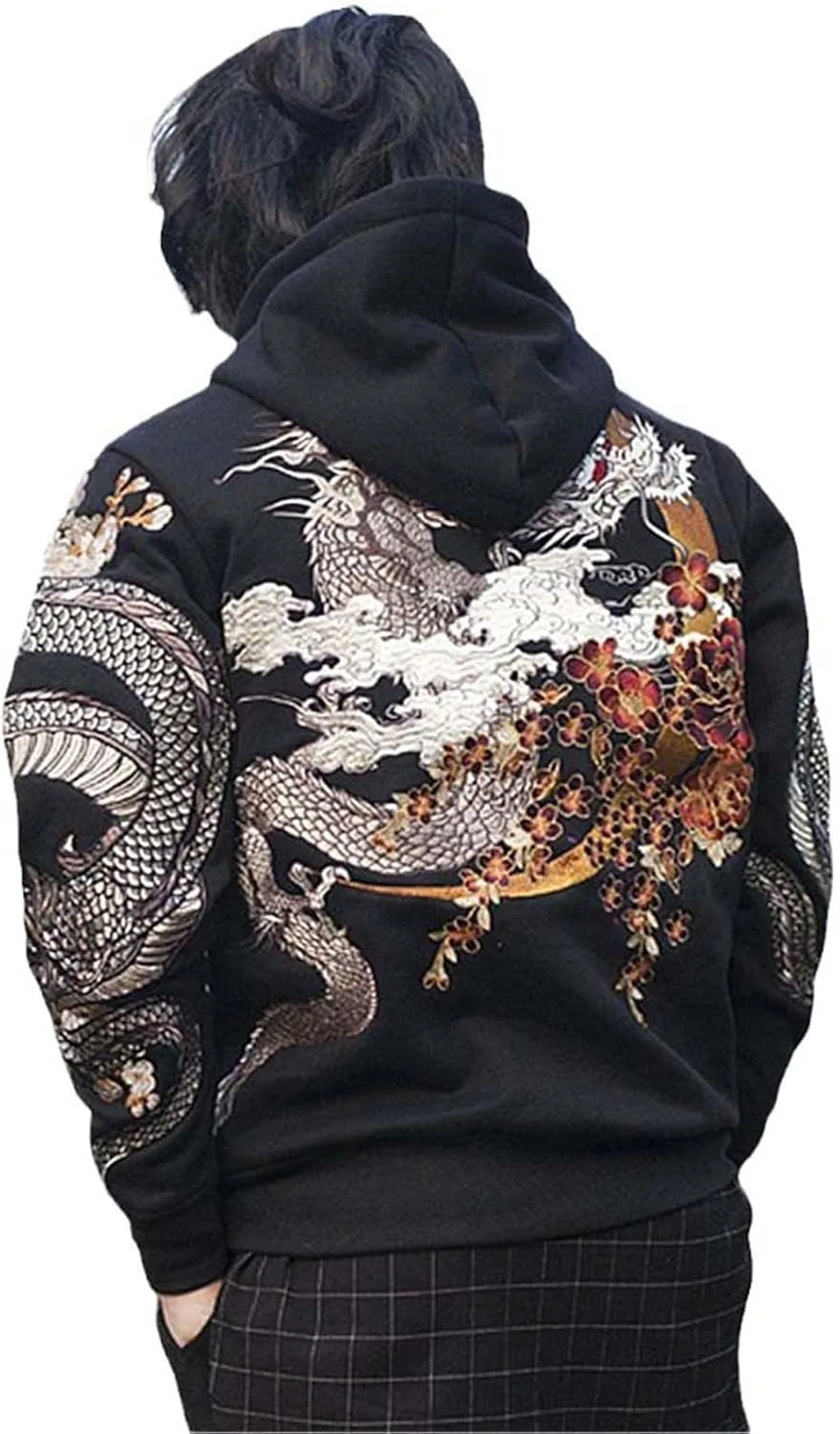 

Толстовка с вышивкой Dragon King в стиле хип-хоп MQMYJSP