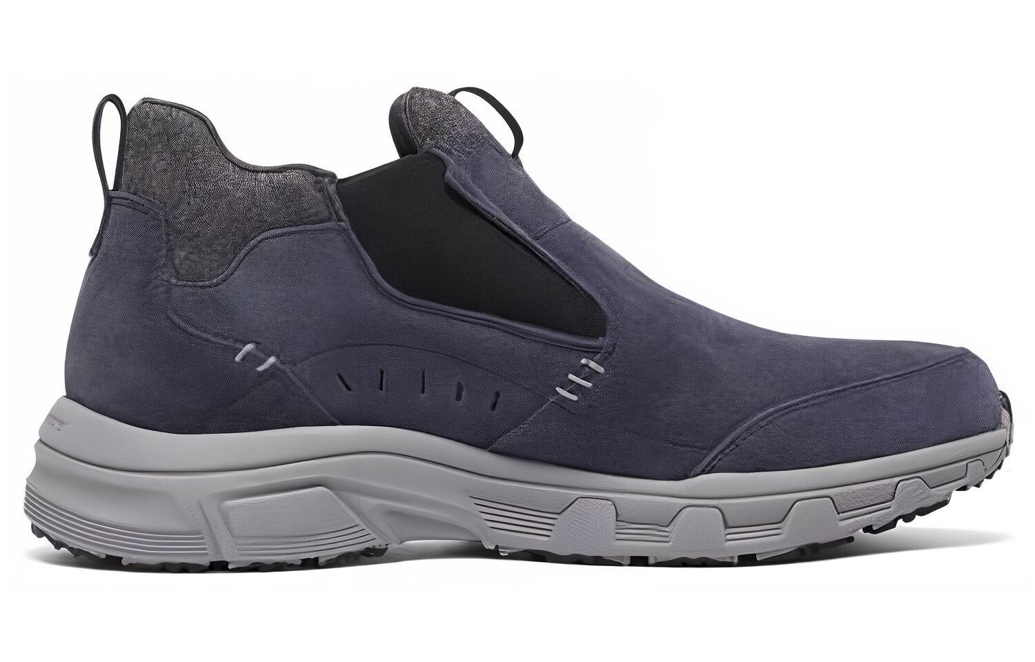 Обувь для жизни Мужская низкая темно-синяя/серая Skechers — фото 2