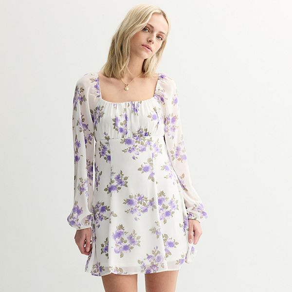 

Платье-боди Emma для подростков Live To Be Spoiled, Ivory Purple