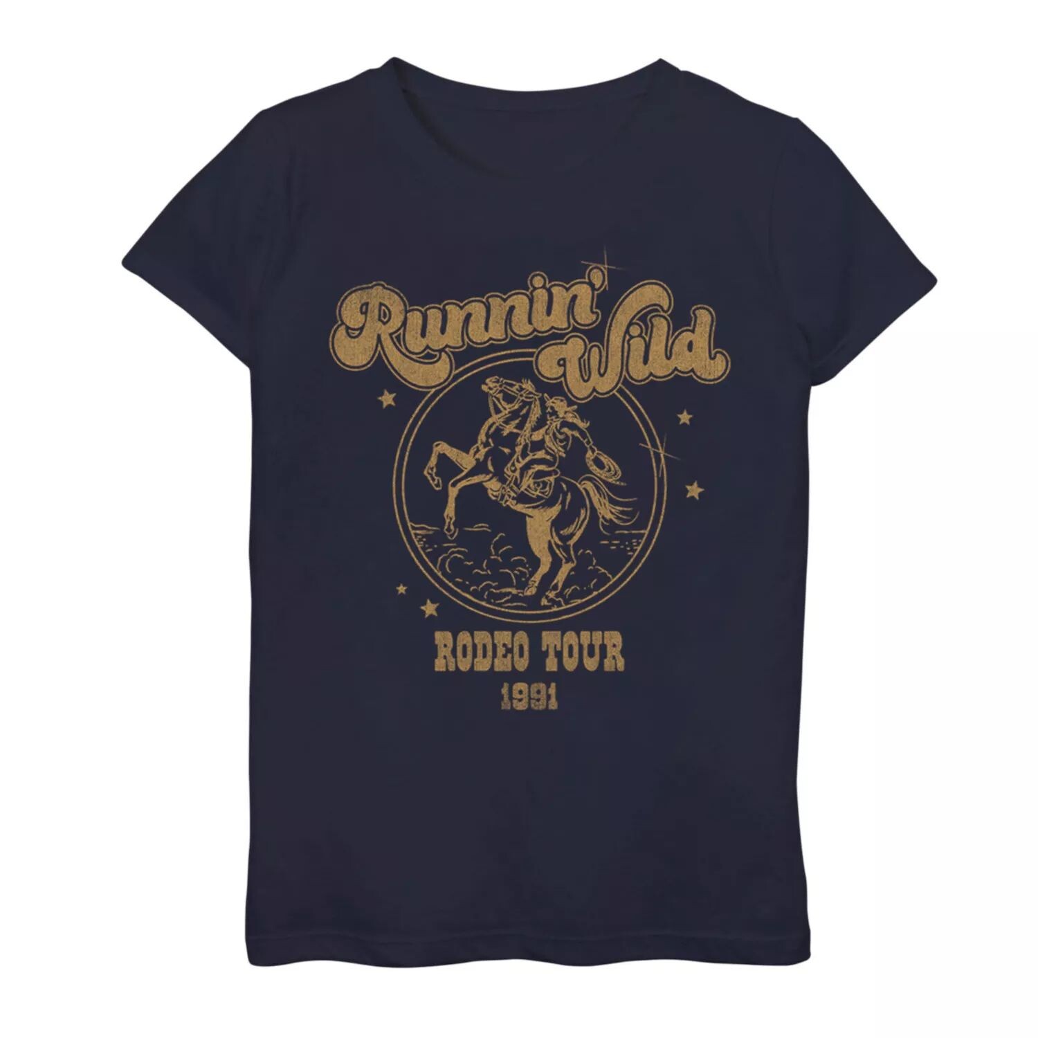 

Футболка с рисунком Rodeo Tour Runnin Wild C1 для девочек 7–16 лет Licensed Character