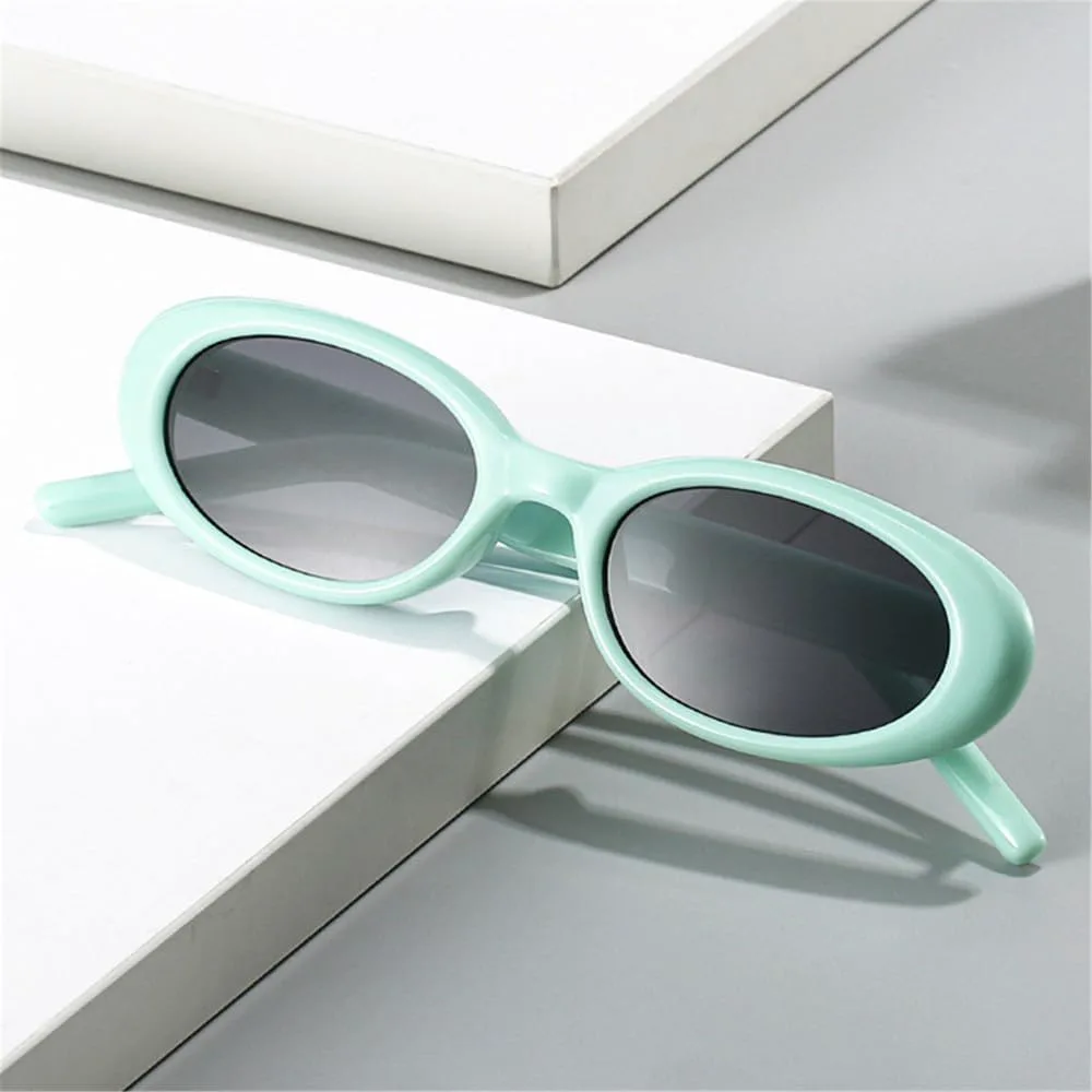 

Солнцезащитные очки UV400 с градиентным рисунком в стиле панк и леопардовым принтом, для женщин и мужчин, для бега и активного отдыха UYPTK, Beige Champagne