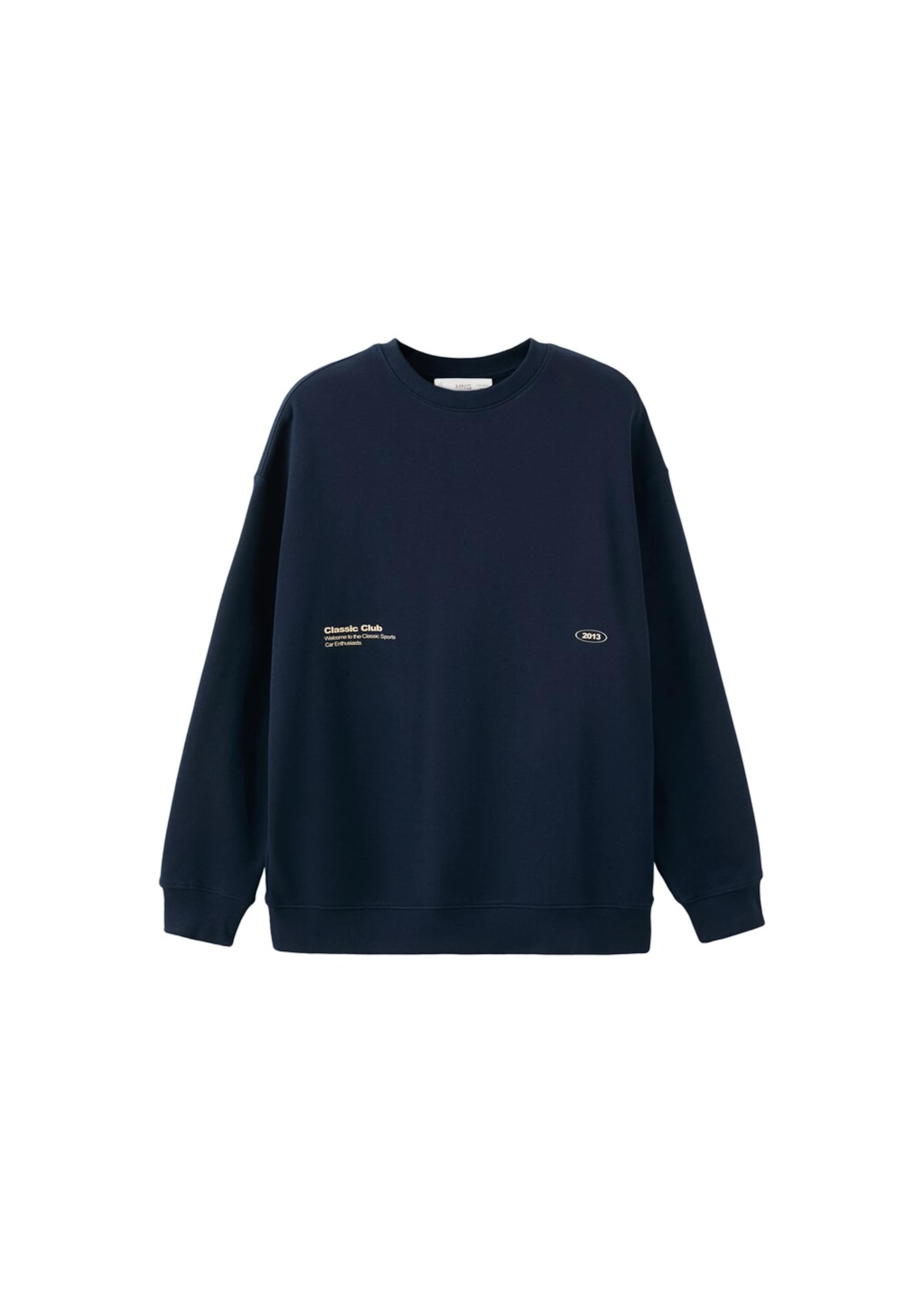 

MANGO TEEN Свитшот 'Classic' в темно-синем цвете