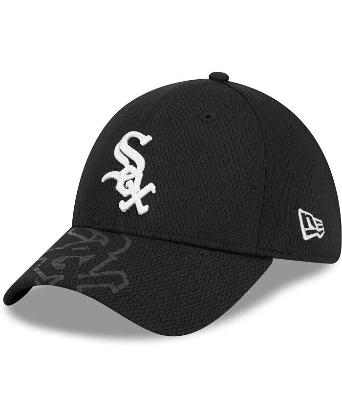 

Мужская черная кепка Chicago White Sox с козырьком 39THIRTY Flex Hat New Era