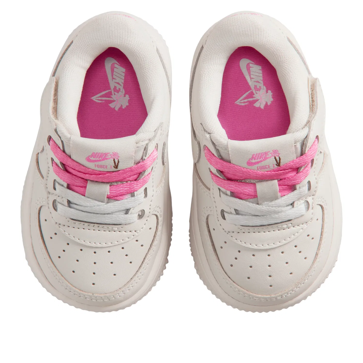 Кроссовки Nike Air Force 1 Low EasyOn 'Light Bone Playful Pink' IR6945-001, бежевый — фото 4