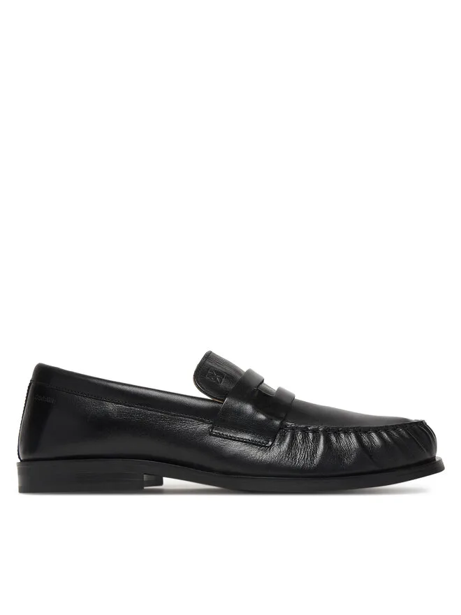 Calvin Klein Резиновые лоферы Слиперы Ess Wr Pol Lth HM0HM02171 черные