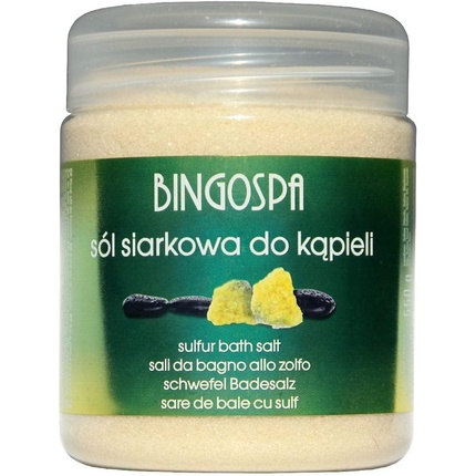 

BINGOSPA Серная соль для ванн от дерматита и мозолей 550 г