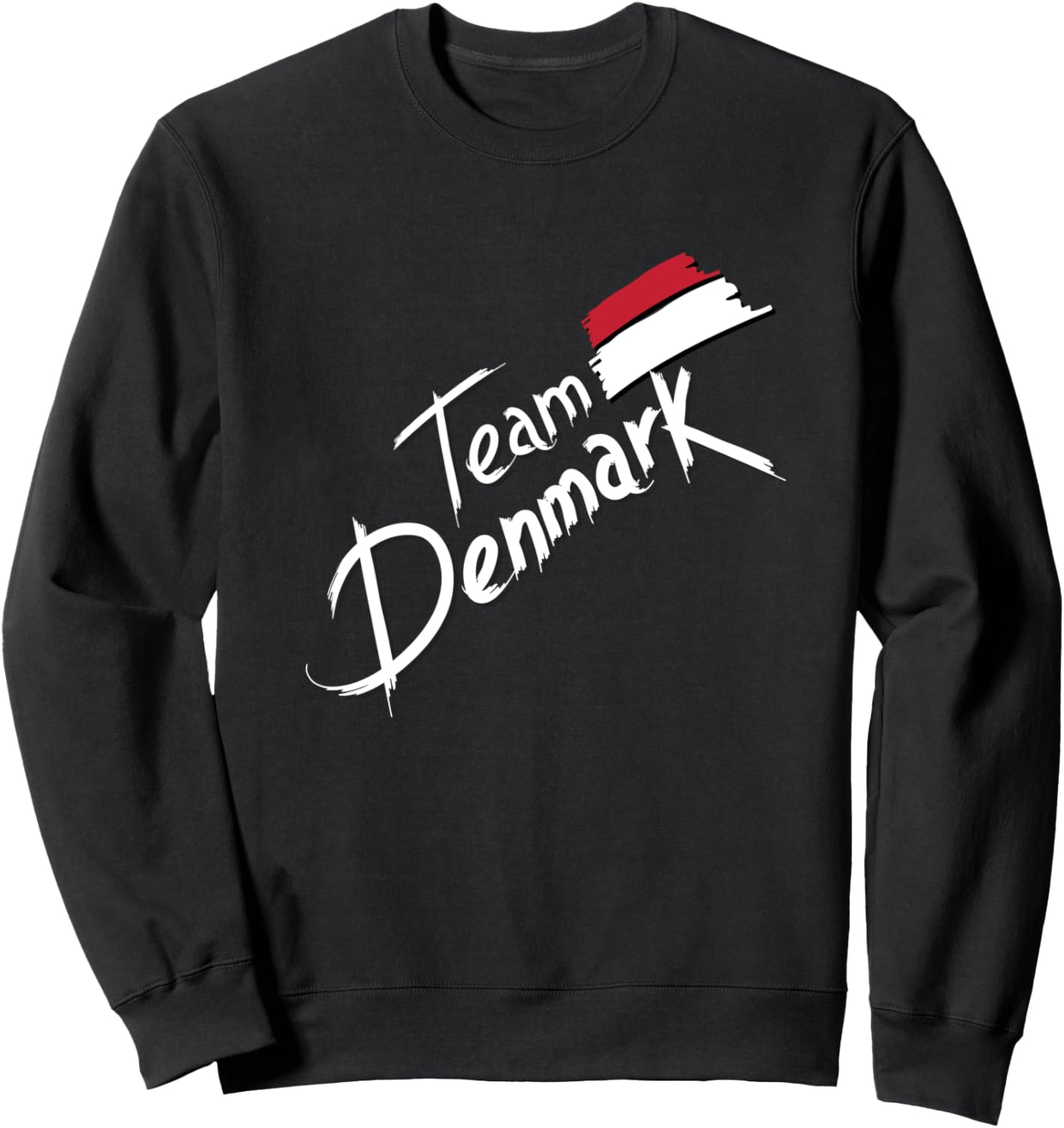 

Толстовка с флагом Дании Denmark, черный