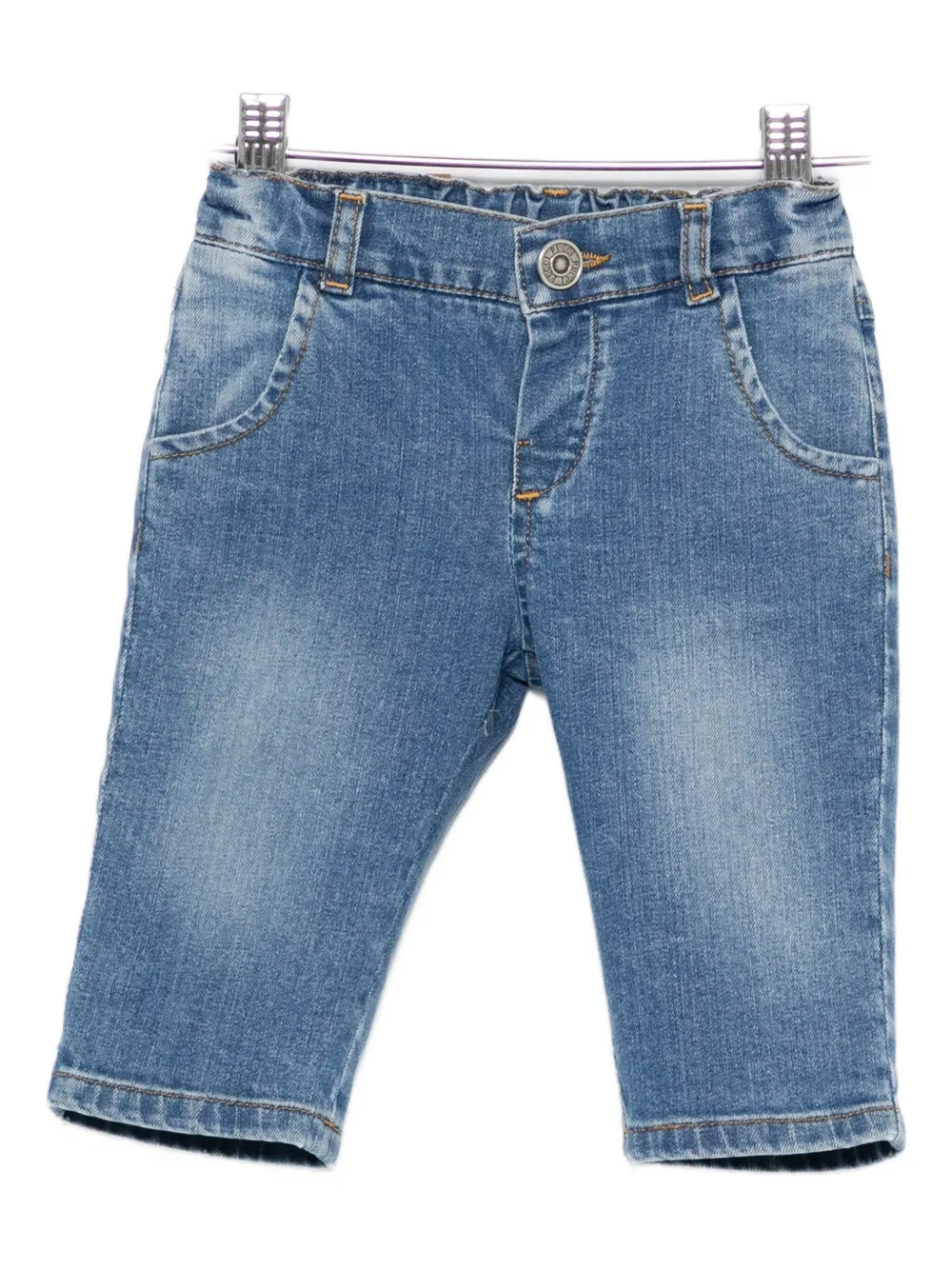 

Джинсы с накладным карманом PUCCI Junior, синий