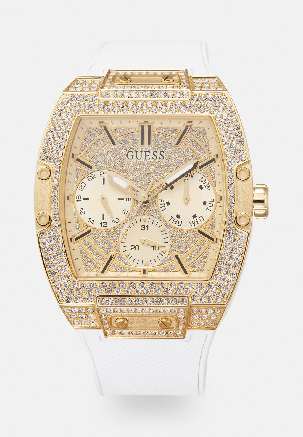 

Часы Zalando Exclusive Phoenix Guess, белый/золотой/хрусталь
