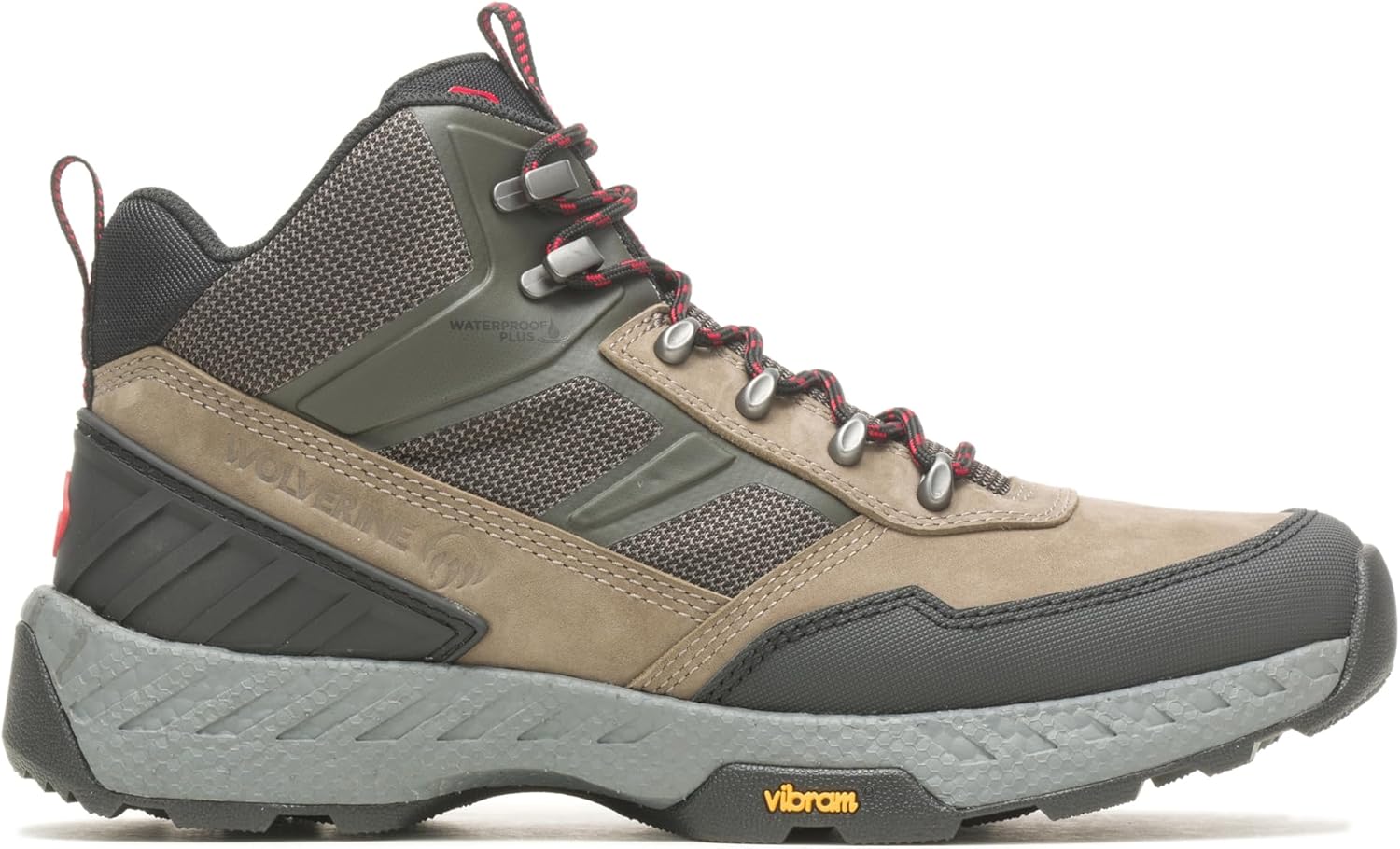 

Мужские походные ботинки Wolverine Guide Ultraspring, водонепроницаемые, Bungee