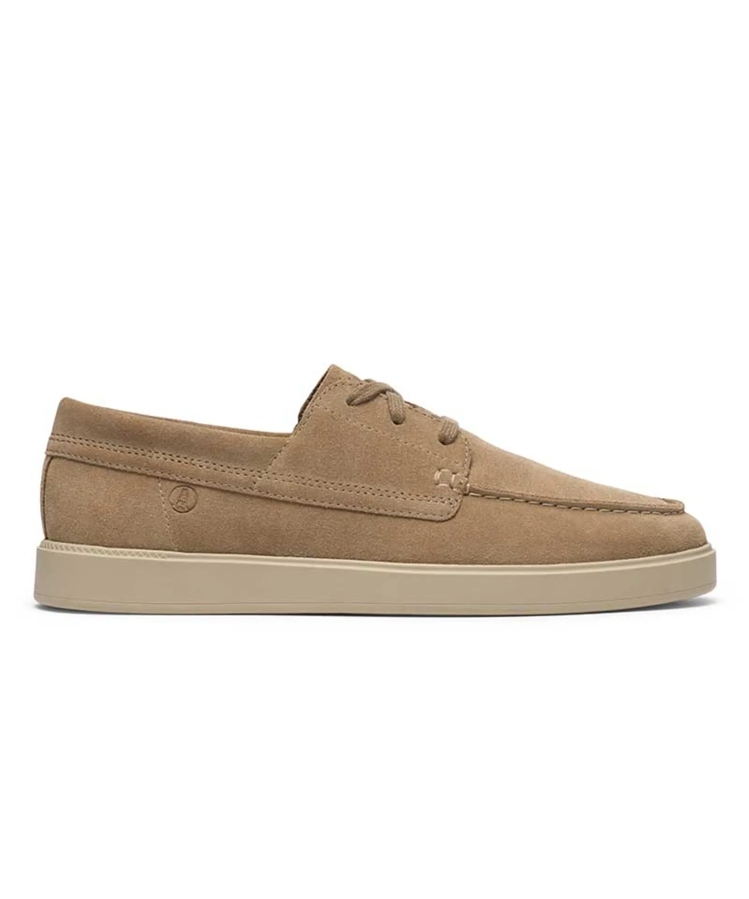 Мужские мокасины из натуральной кожи Lockford Boat Clarks песочные