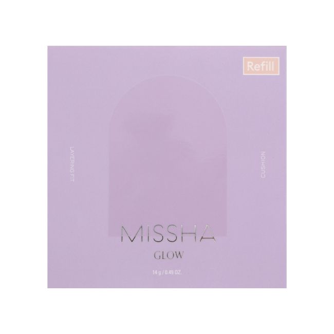 Сменная тональная основа Glow Cushion с губкой Missha, цвет sand — фото 2