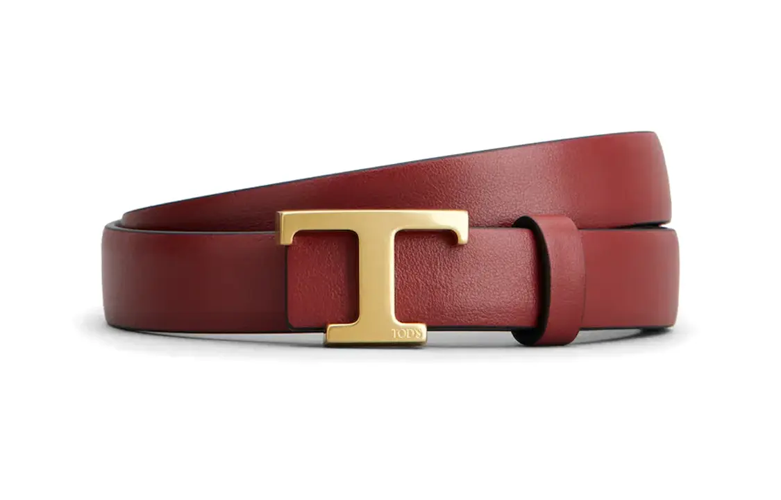 Ремень TOD'S T Plaque Reversibile — фото 3