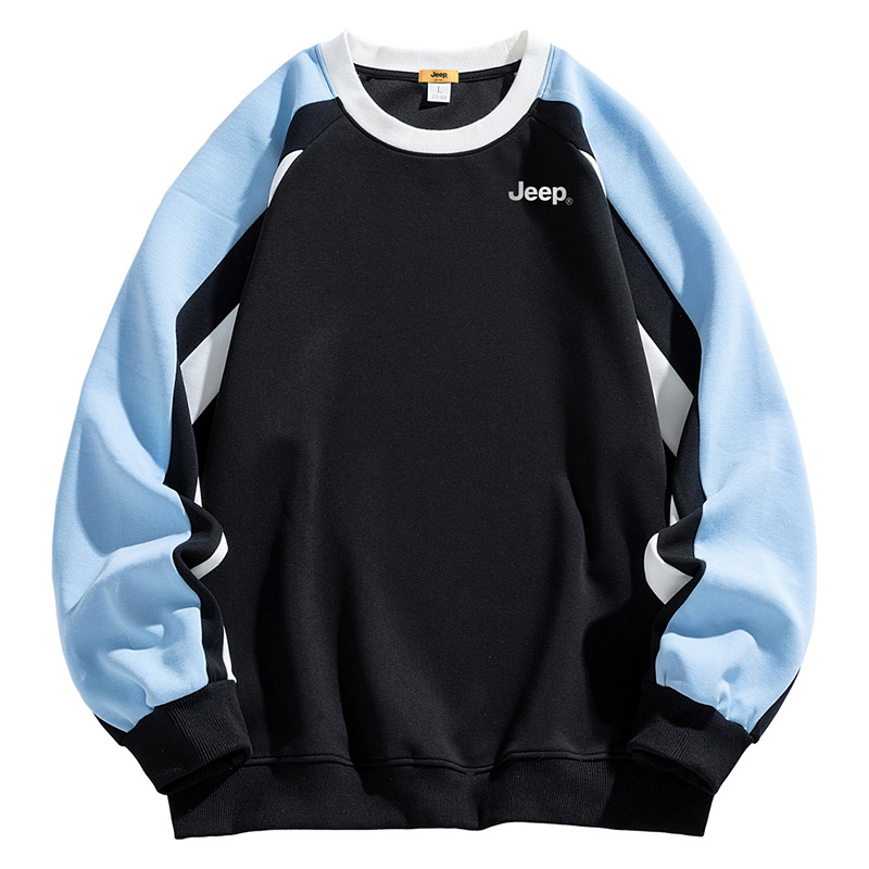 

Свитшот Unisex Crew Neck Moderate Regular Jeep, черный