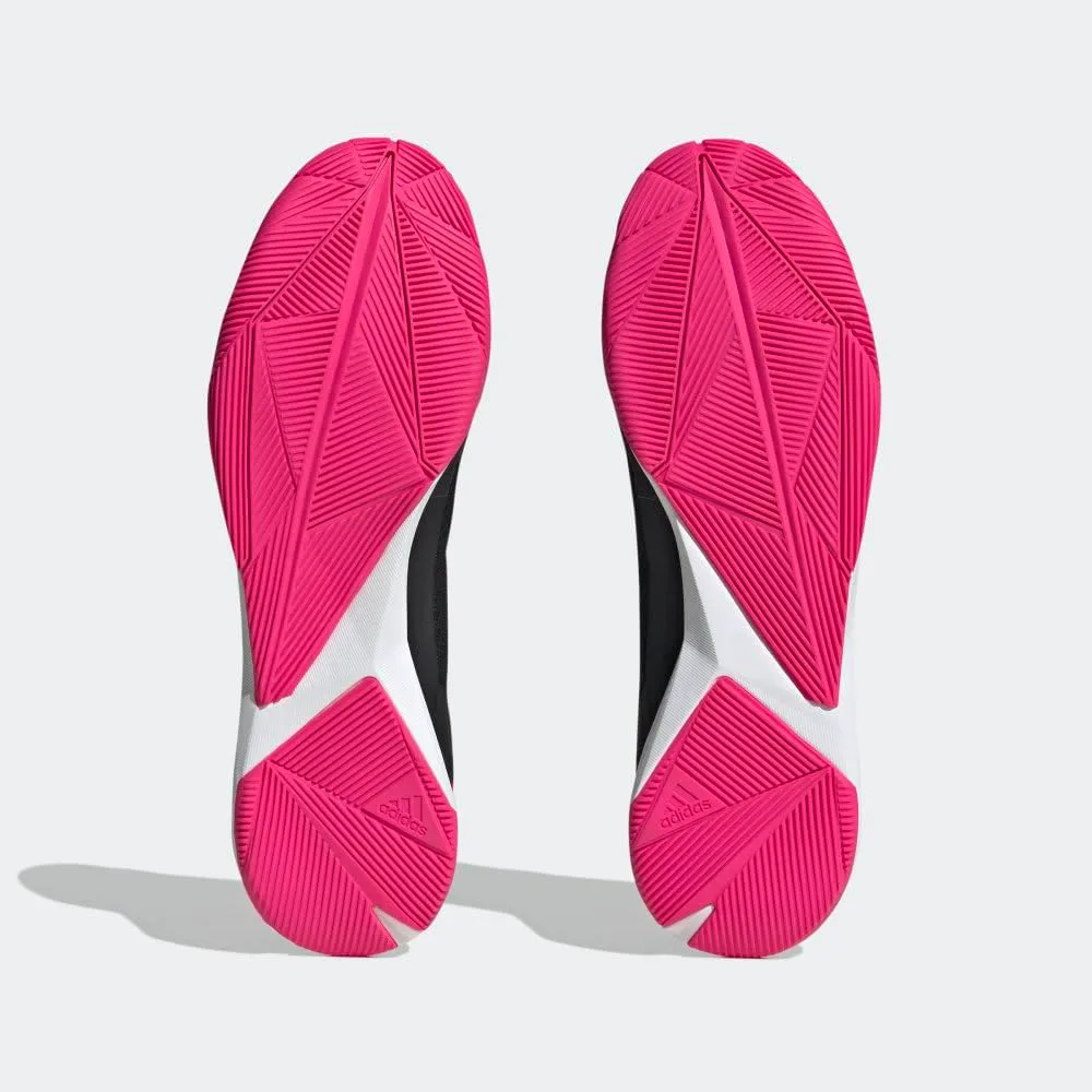 Футбольные бутсы Adidas Predator Accuracy.3 Low для твердого поля, черный/белый/розовый — фото 4