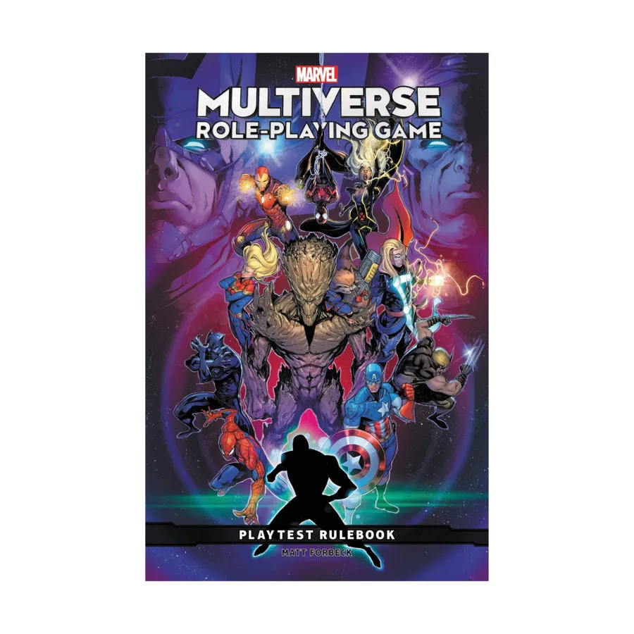 

Marvel Multiverse RPG - Playtest Rulebook (Groot Cover), Role Playing Games (Marvel Comics), мягкая обложка