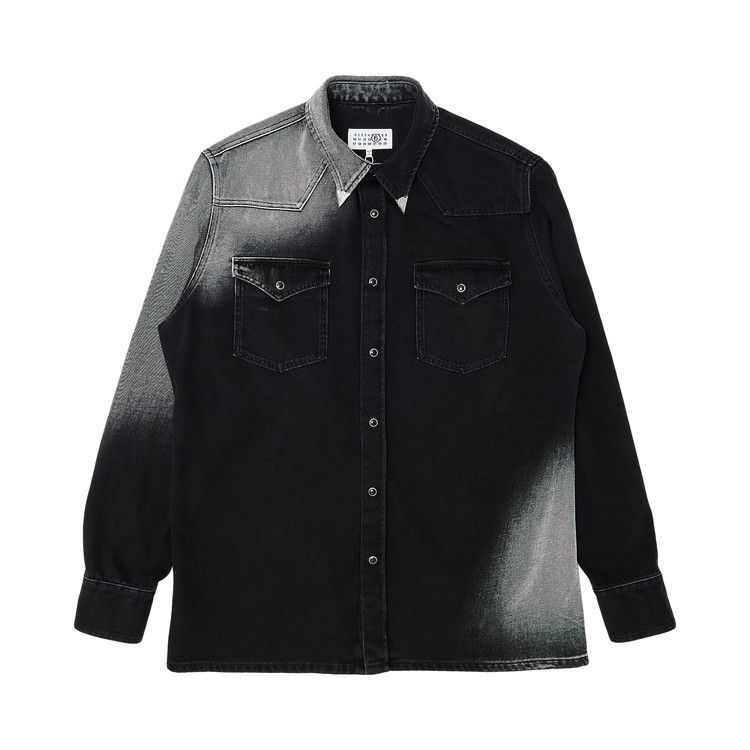

Рубашка MM6 Maison Margiela Long-Sleeve Shirt, Black