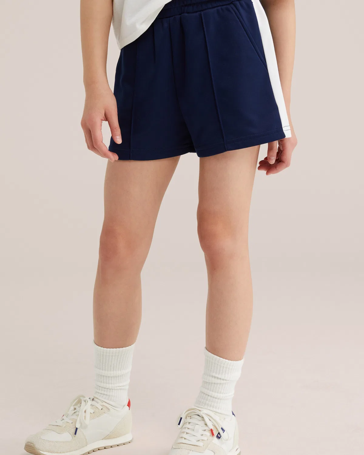 Брюки свободного кроя We Fashion, Dark Blue — фото 3