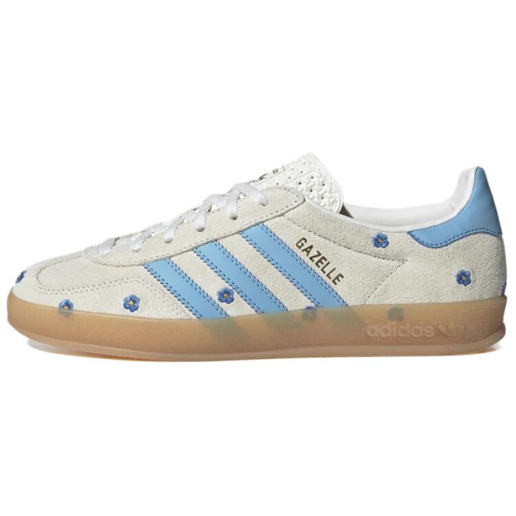

Кроссовки adidas originals GAZELLE Indoor Floral 'White Blue', серый
