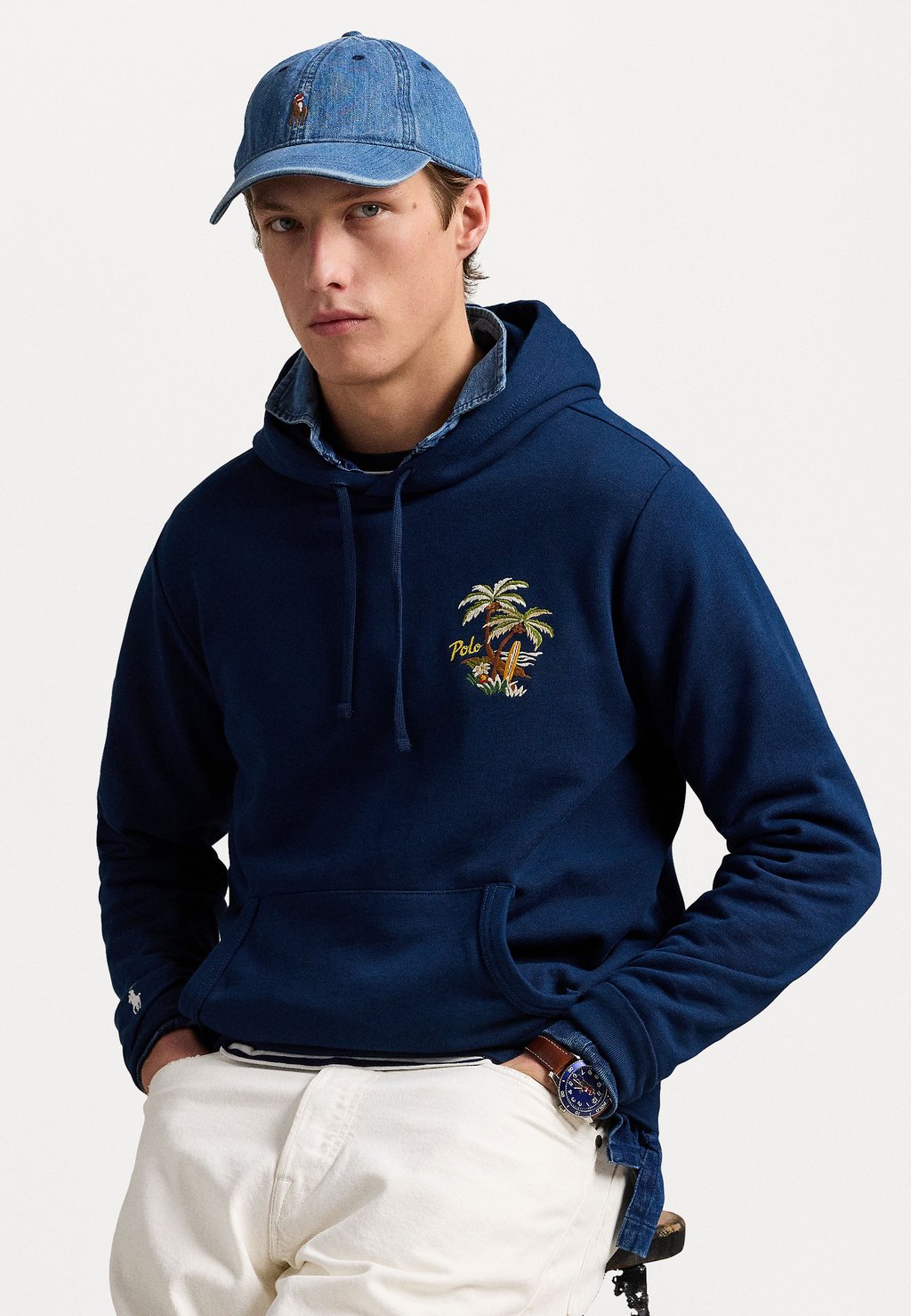 

Толстовка Polo Ralph Lauren, темно-синий