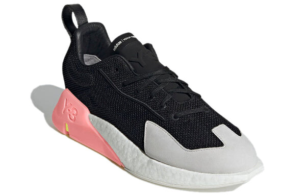 Кроссовки adidas Y-3 Orisan 'Black Pink', черный — фото 3