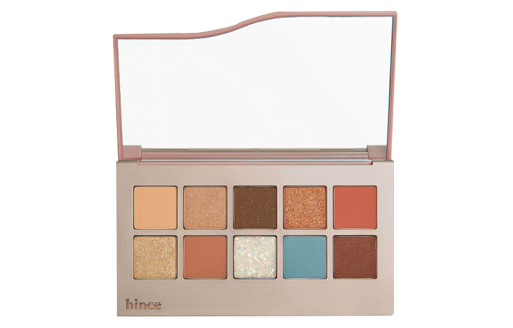 

Восстановленная как новая палетка теней для век на 10 цветов, легко растушевывается, 9,8 г Hince