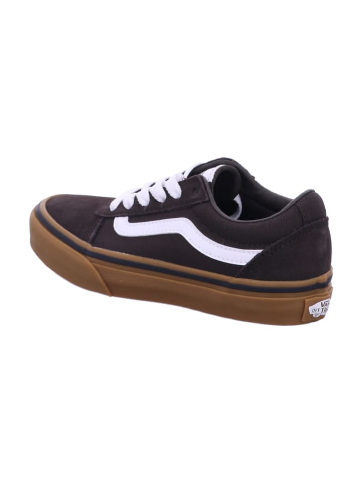 Vans Детские кроссовки Ward коричневого цвета — фото 3