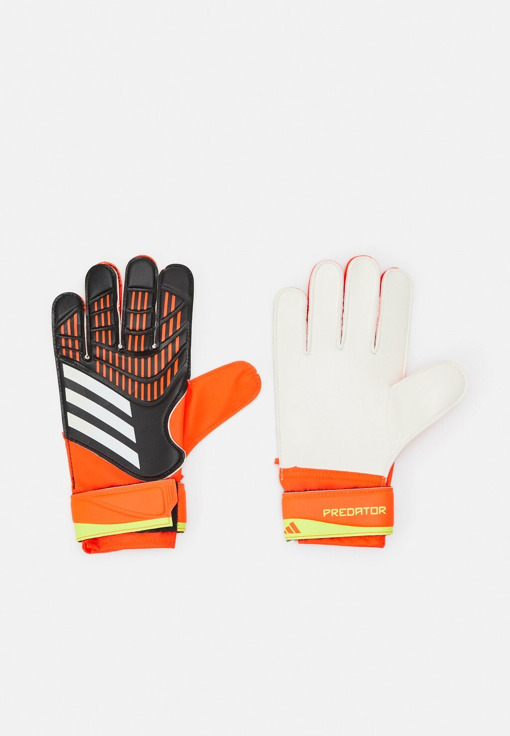 

Перчатки вратарские Predator Glove Train Unisex Adidas, цвет black/solar red/solar yellow