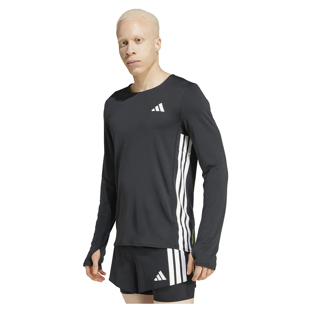

Лонгслив adidas Adizero, черный