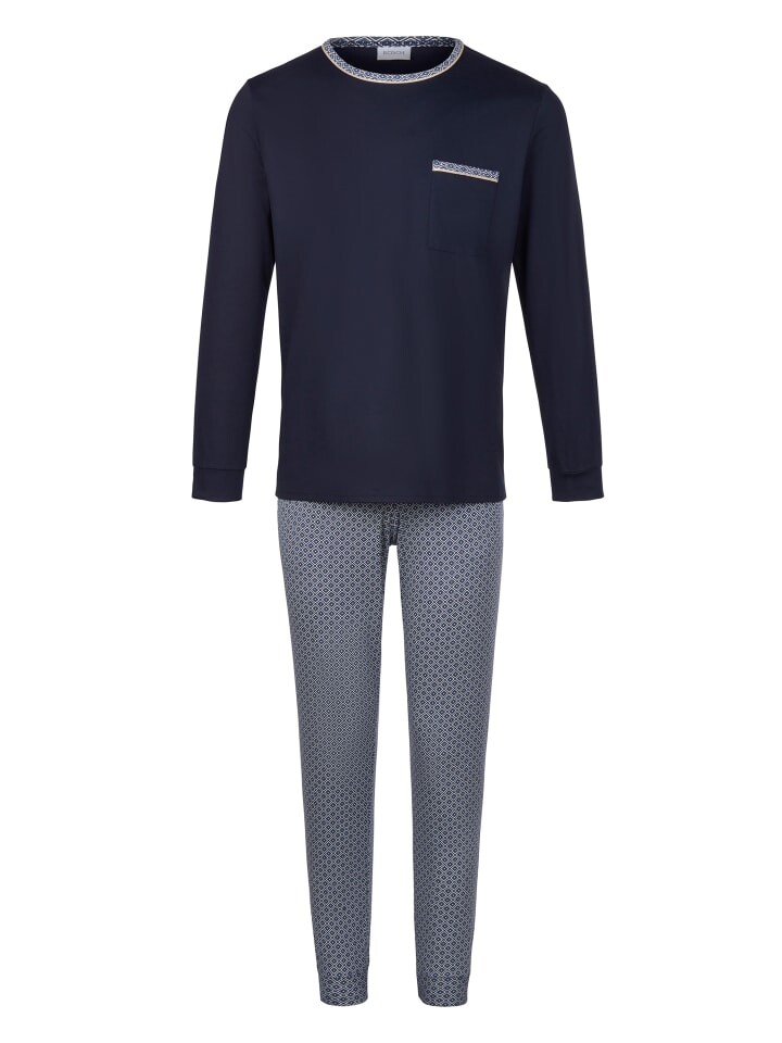 

Пижама Rösch Basic, цвет minimal blue