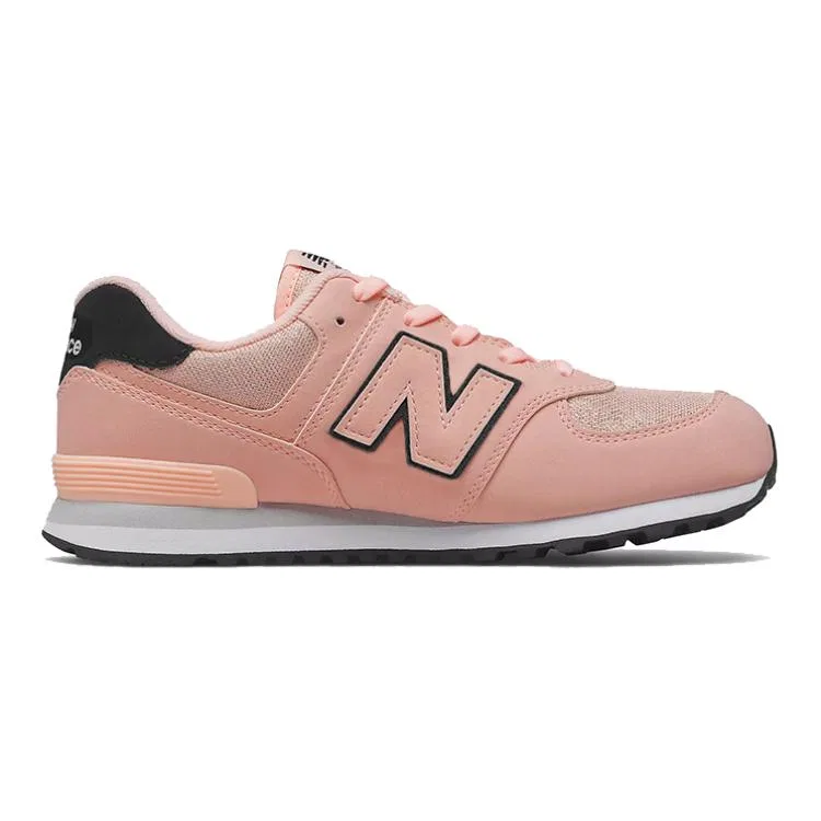 Кроссовки детские New Balance 574 Fashion Metallic розовые — фото 4