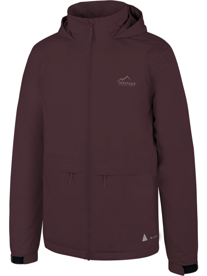 Детская куртка-дождевик с флисовой подкладкой в цвете Бордо Normani Outdoor Sports — фото 2