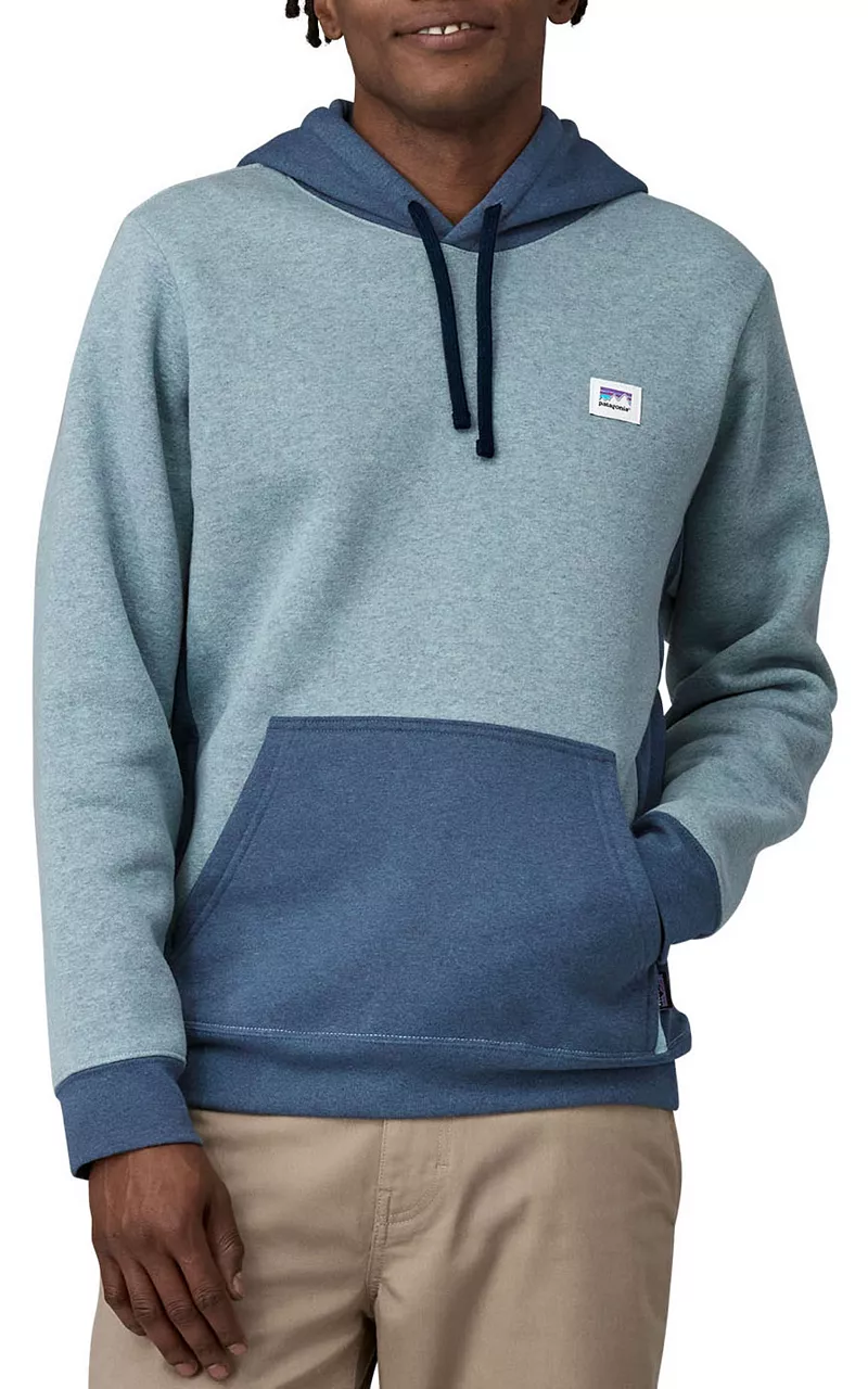 

Мужская толстовка Patagonia Shop с наклейкой Uprisal, цвет Thermal Blue