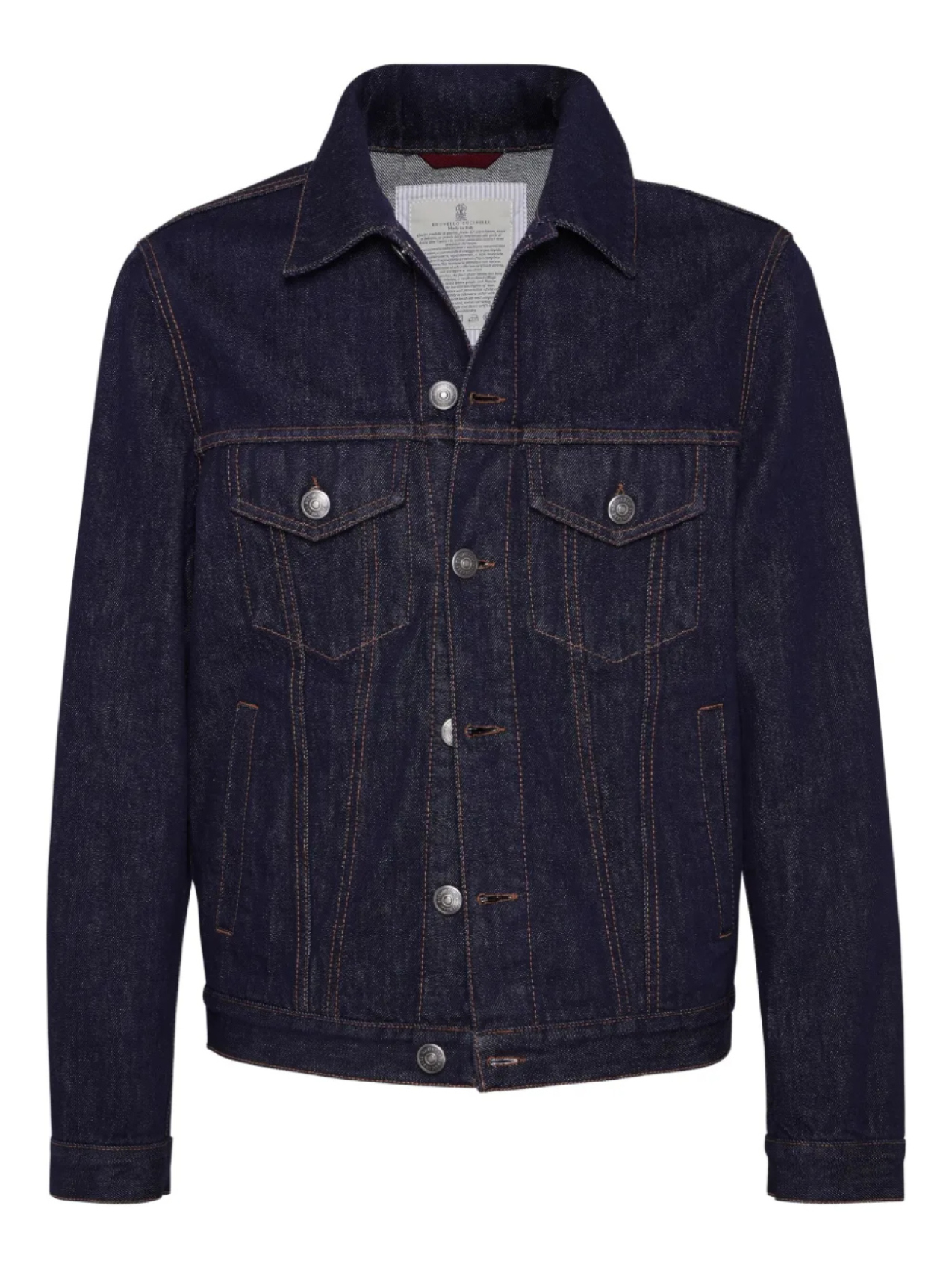 

Brunello Cucinelli джинсовая куртка, синий