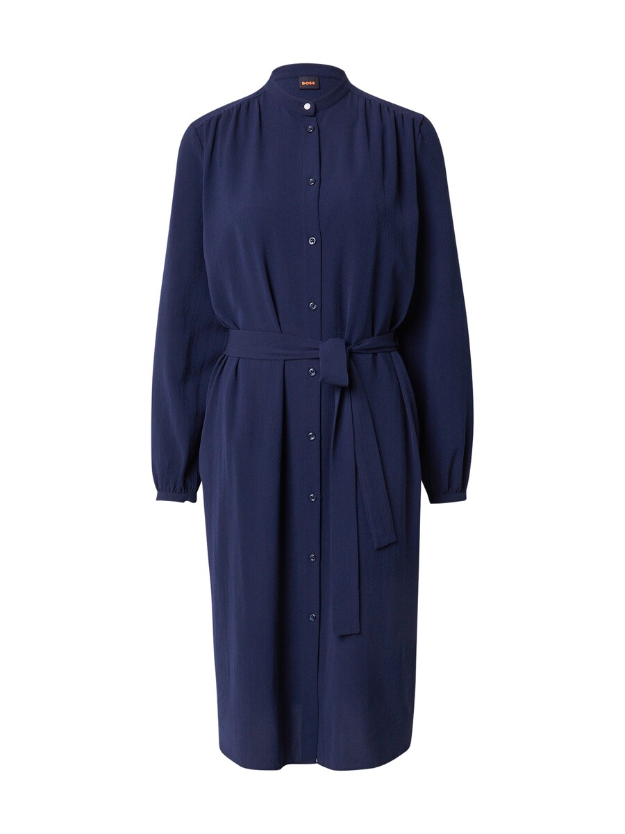 

Платье рубашка BOSS Shirt Dress Deborah, темно-синий