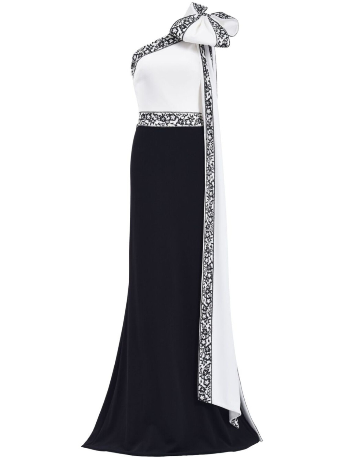 

Tadashi Shoji платье-домино, белый