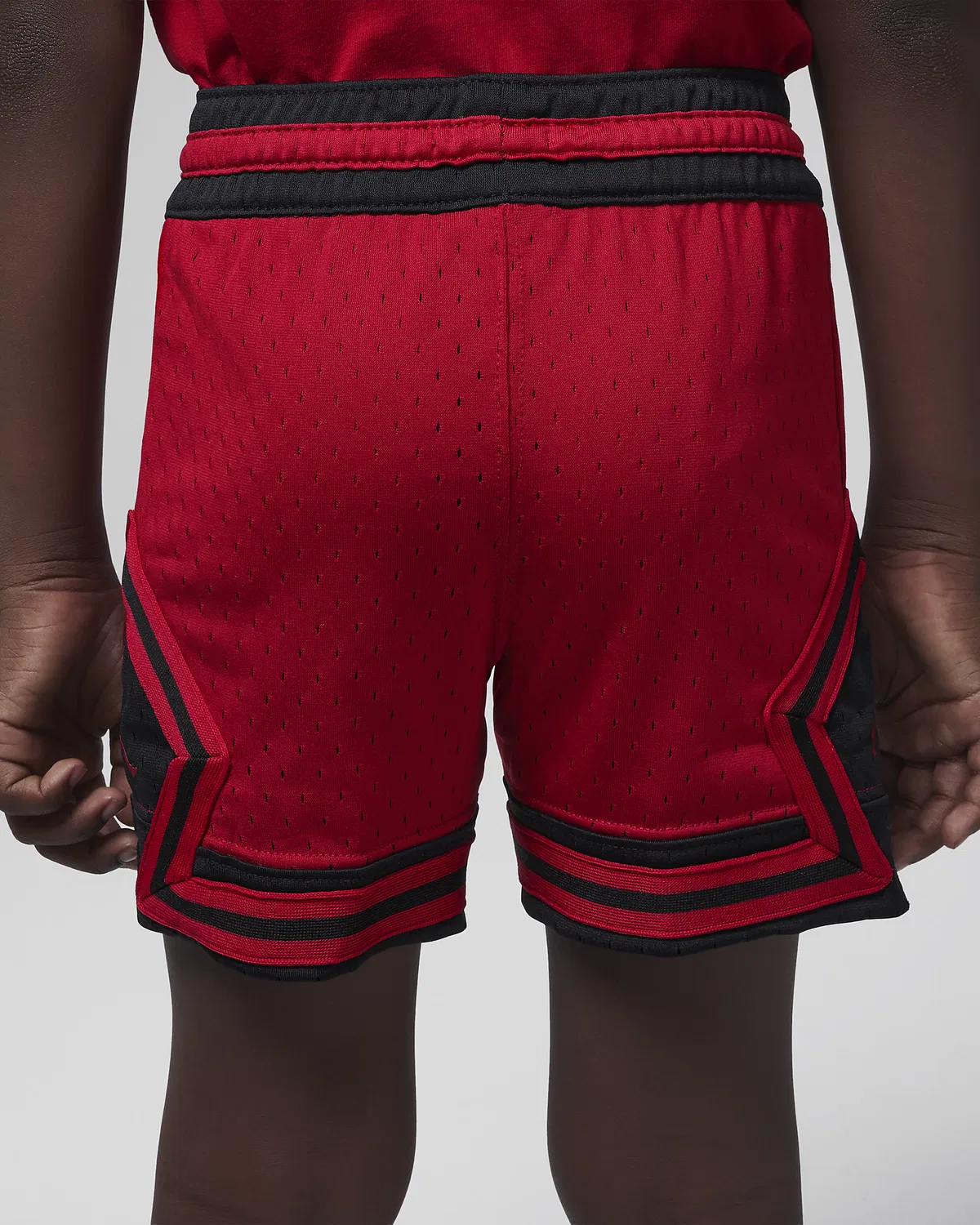 Детские шорты Jordan Toddler Dri-FIT Diamond Sport, Gym Red — фото 3